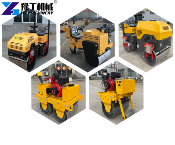 mini road roller display