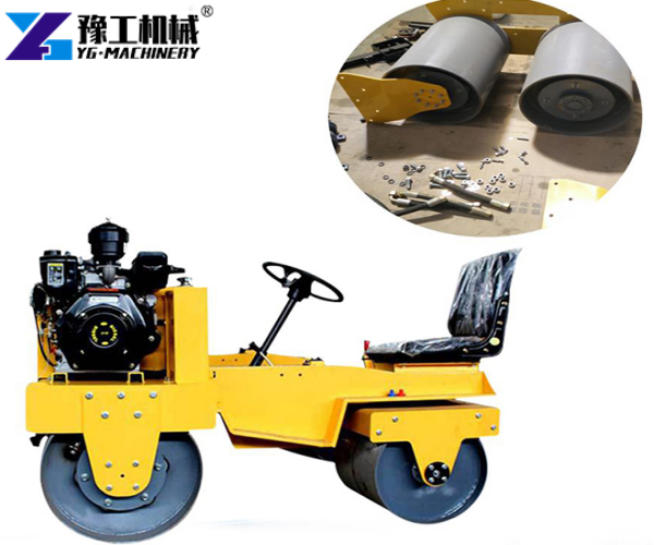 mini road roller machine