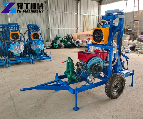 mini water borehole drilling machine
