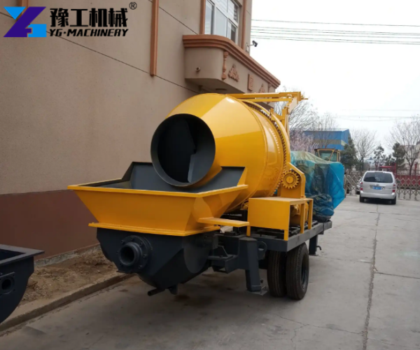mobile concrete pump