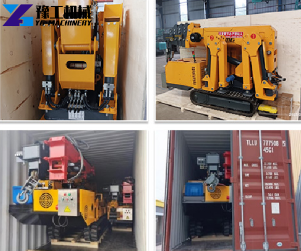 package of tracked mini crane