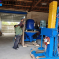 packing of GRC spray machine