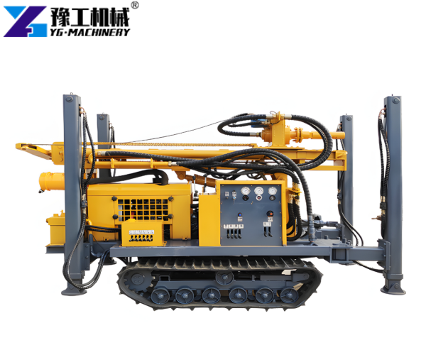pneumatic crawler drilling rig