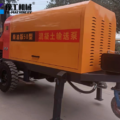 portable concrete pump for foundation work