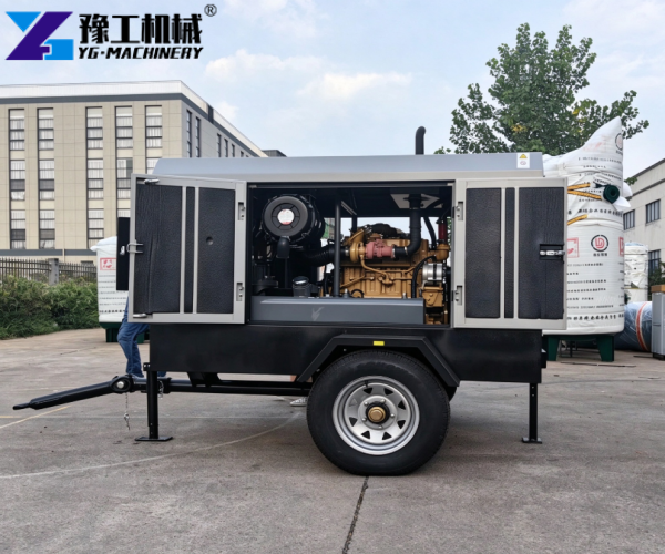 mobile screw Air compressor from YG