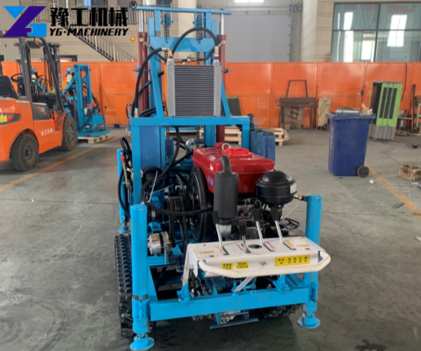 portable water well drilling machine