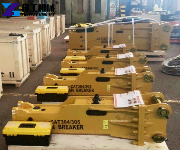 rock breaking attachment for excavator