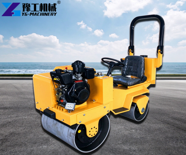 roller machine for roads