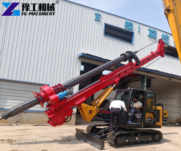 rotary drilling rig machine export supplier
