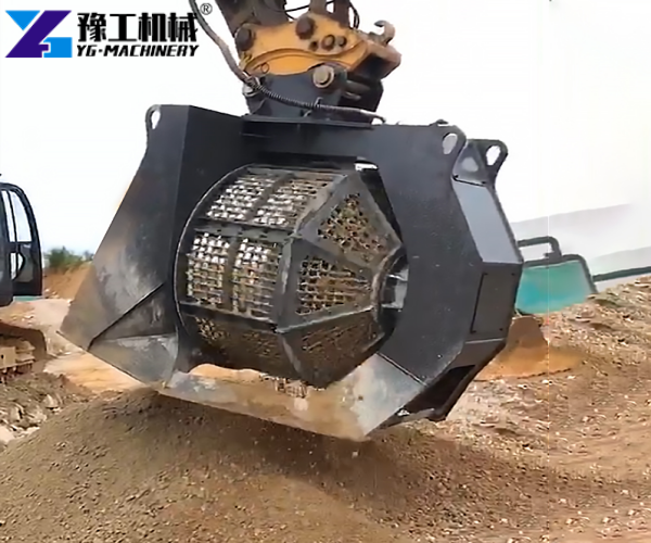 screening bucket for mini digger