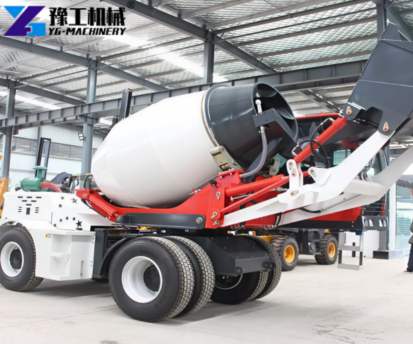 self batching concrete truck