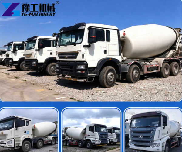 self loading concrete mixer truck