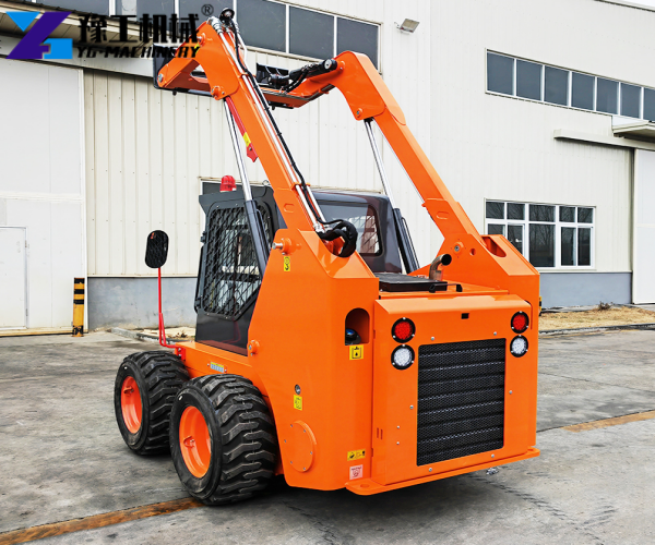 skid steer with quick attach