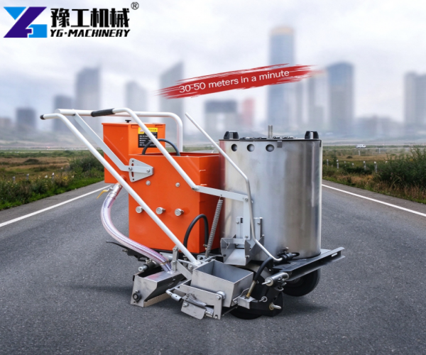 thermoplastic striping equipment