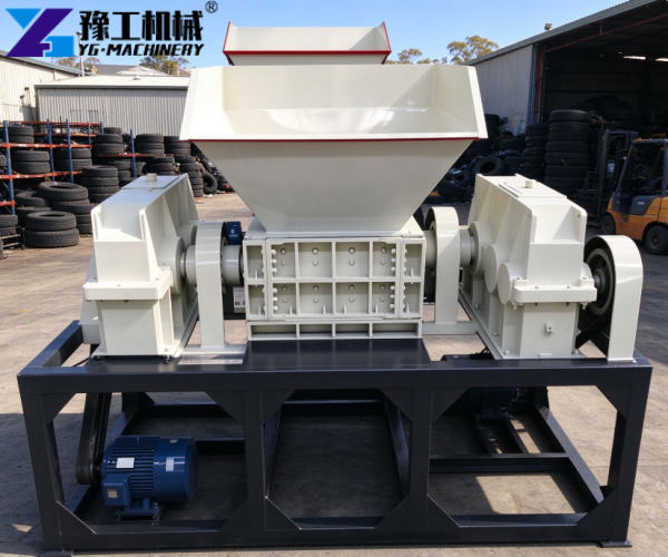 tire shredder for Australia waste tire recycling project