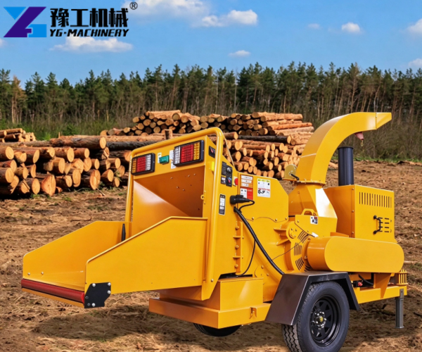 towable wood chipper