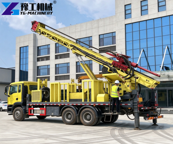 truck mounted water well drilling rig price