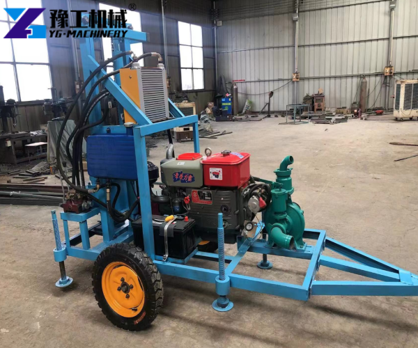 water well boring machine