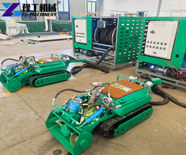 wireless remote sludge pumping robot for aquaculture