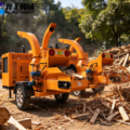 wood chipper for orchard