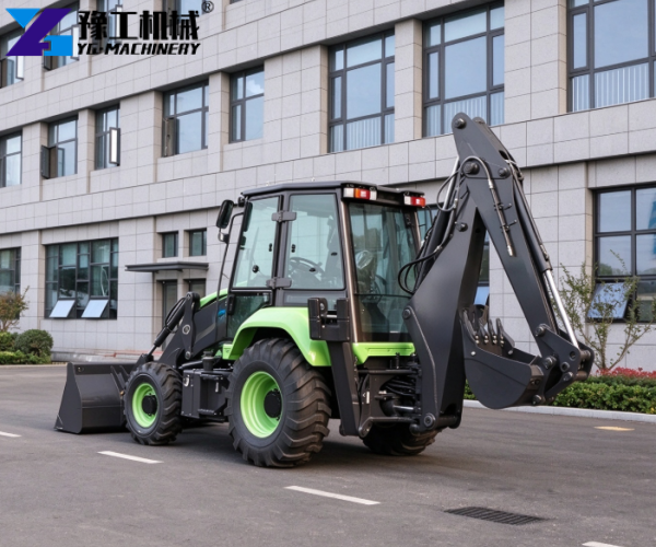 zero emission backhoe loader